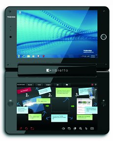 Libretto W100 full open